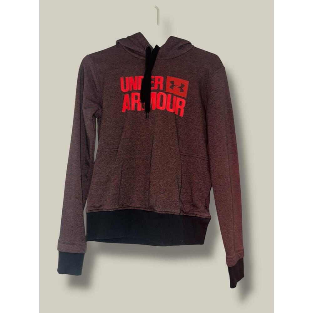 Under Armour Storm Tech Hoodie XS Red Logo